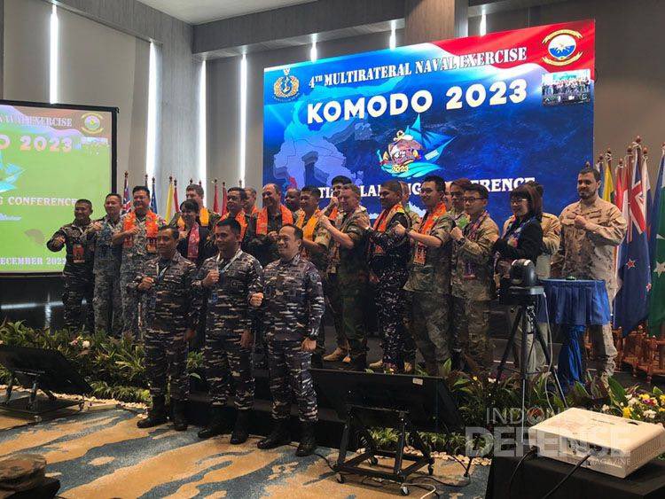 The PLA Navy's destroyer Zhanjiang & frigate Xuchang are participating in the Ex Komodo 2023, held in Sulawesi island.

Indonesia's navy said that the Komodo drills were a 'non-war' multinational exercise that aims to 'strengthen relationships between the navies' of 36 countries.