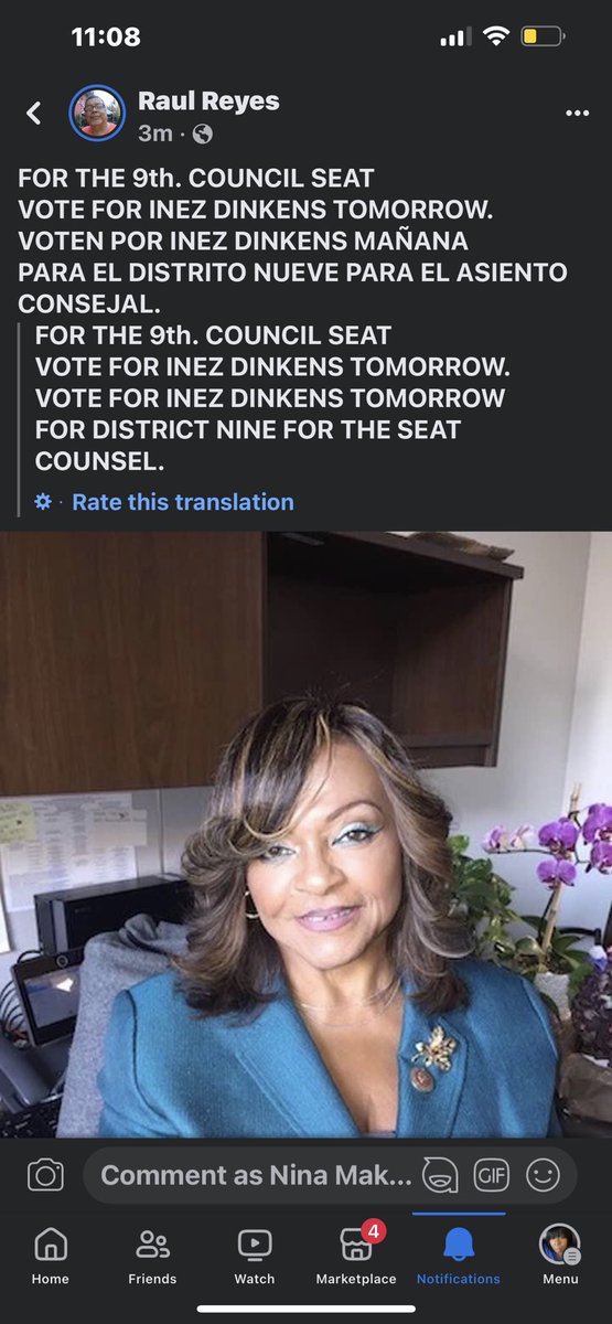 Let's go Inez <a href="/DickensforNY/">Inez E. Dickens for New York</a>  East Harlem is with you. Vote Inez #1 PERIODT!