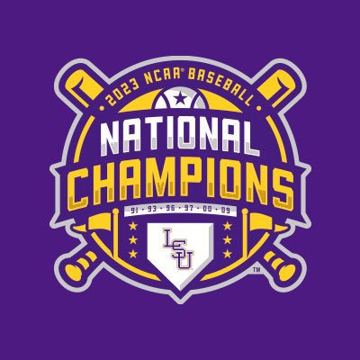 The LSU Tigers are the NATIONAL CHAMPIONS of college baseball! #ForeverLSU Geaux Tigers!