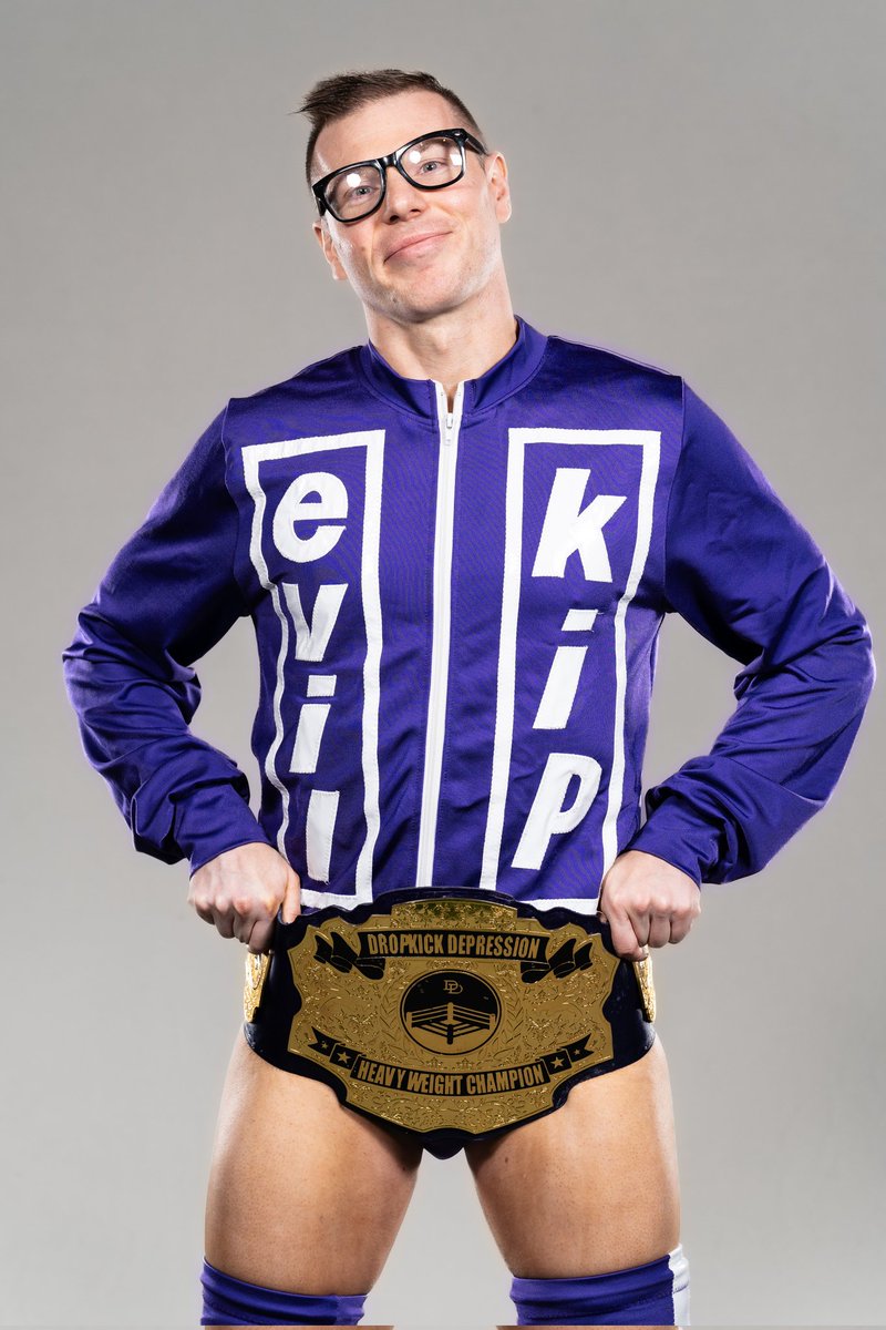 iamevilkip's tweet photo. It is your Birthday @TerraCalaway
The best gift she received was Evil Kip becoming @OperationDD Champion.
No refunds or returns.
#IAmEvil #DropkickDepression https://t.co/fh1EGBEYDY