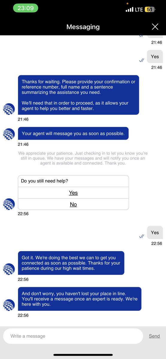 Romanian_93's tweet photo. @united @staralliance - really? 3 hour wait on the phone? You would think alternative communication solutions would help, but it’s the same result. No help. #travel #flight #unitedairlines #staralliance @EWRairport https://t.co/Tr4CK5dQgn