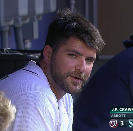 LookoutLanding's tweet photo. I feel like we as a fanbase have been collectively sleeping on Mike Ford's handsomeness. I apologize for the oversight on this matter and promise to do better in the future. https://t.co/KAUxPXVHQZ