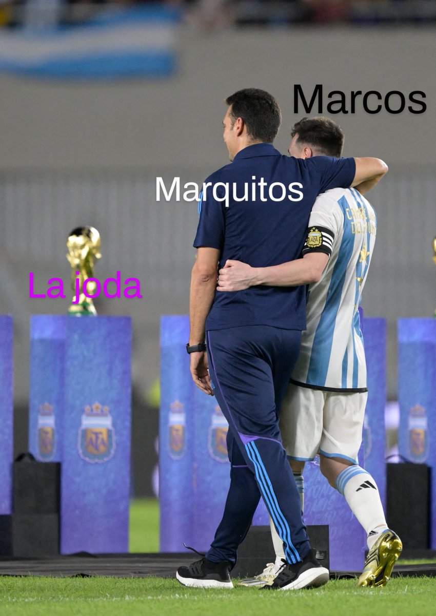 3 MESES DE MARCOS CAMPEÓN te queremos peterreque @marcosginocchio