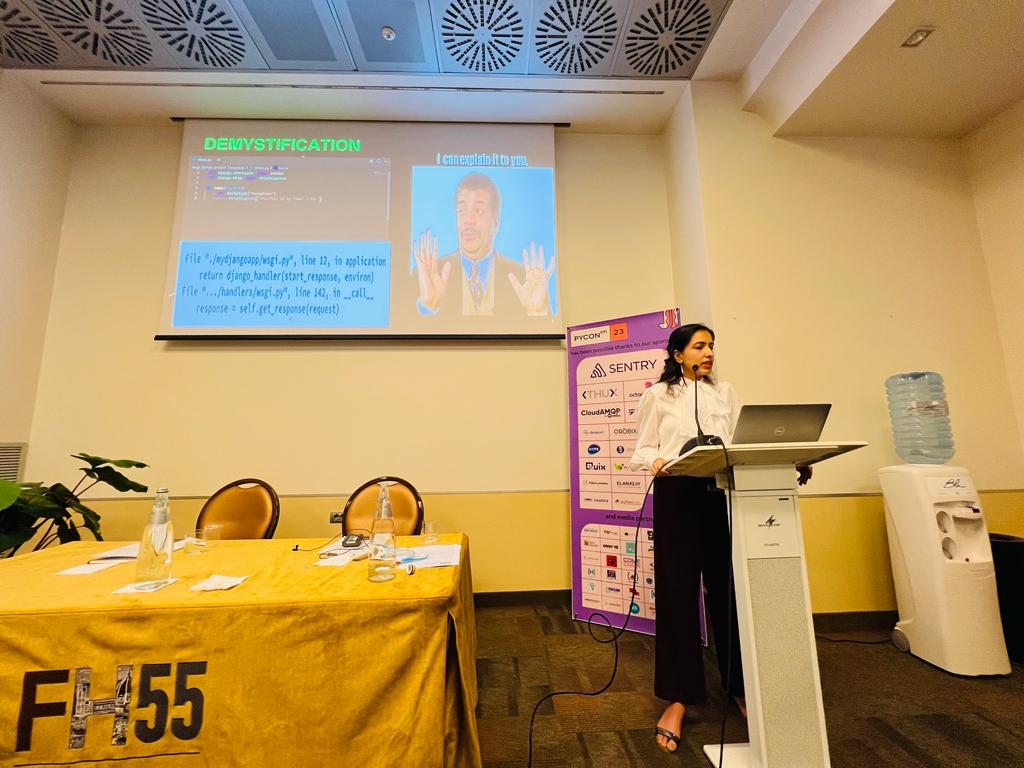 EPAM_India's tweet photo. Recently #EPAMer Hemangi K was invited as a speaker at PyConf Italy & represented #EPAMIndia. The event centered around core Python concepts, web development frameworks, data science, machine learning, & other contemporary developments.
Great going Hemangi! You make us #proud! https://t.co/zTsaNpzvzS