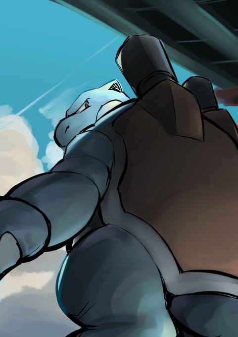 完全に甲羅のデザイン間違えてるカメックス 