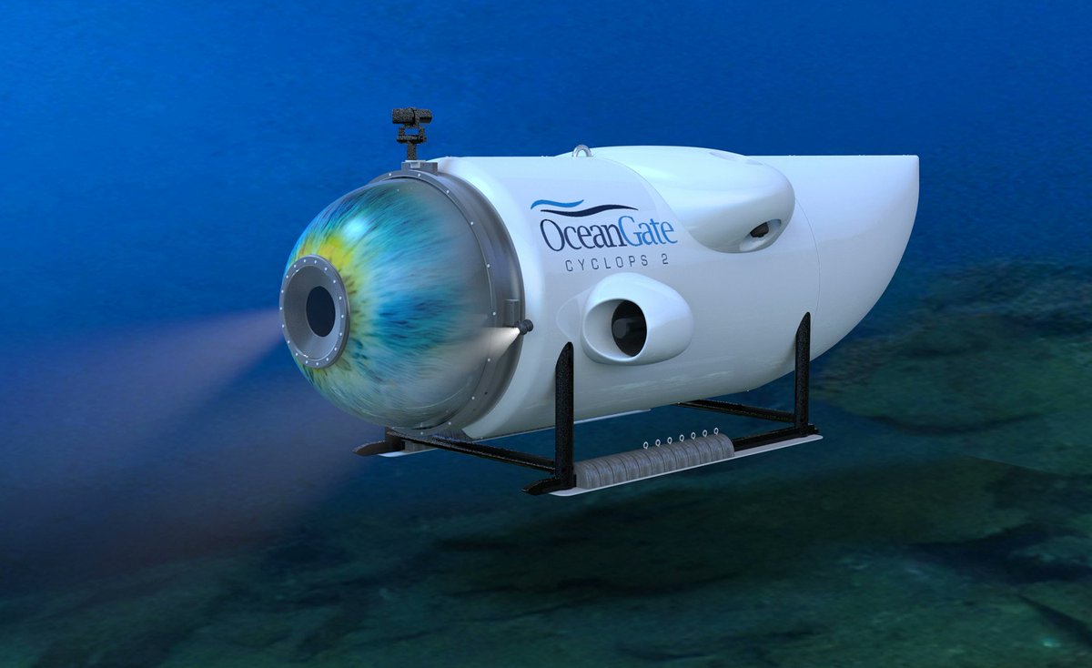 BBudsky's tweet image. I hope some company comes up with a radio controlled scale model of that #OceanGateSub. I&apos;d like to play with one of those in my pool