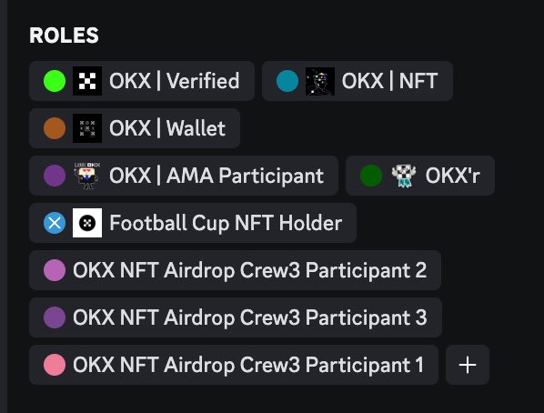 What will you think? #OKX events are fake or not?

You did Crew3 tasks &
@OKX gave you OKX NFT Airdrop Crew3 Participant 1-2-3 roles on their discord and after 5-6 months you asked When will you make airdrop? Admin told you these roles were given by automatic 🤡

Please Like+RT