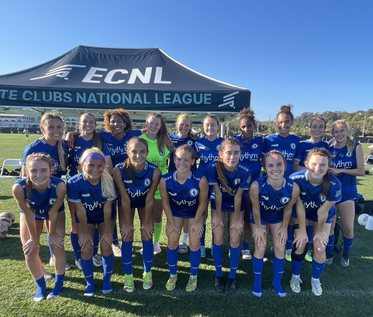AHFC06ECNL's tweet photo. Game 3️⃣ tomorrow! 💪💙🌊☀️

Come 👀 check us out! 

📍Tuesday June 27, 2023 
🆚 Cleveland Pride 06 ECNL
⏰ 5:40 pm
🏟  Surf Cup Sports Park - Field #11

#ahfcsoccer #ahfcfamily #ahfcpride https://t.co/yR5cLBxz0I
