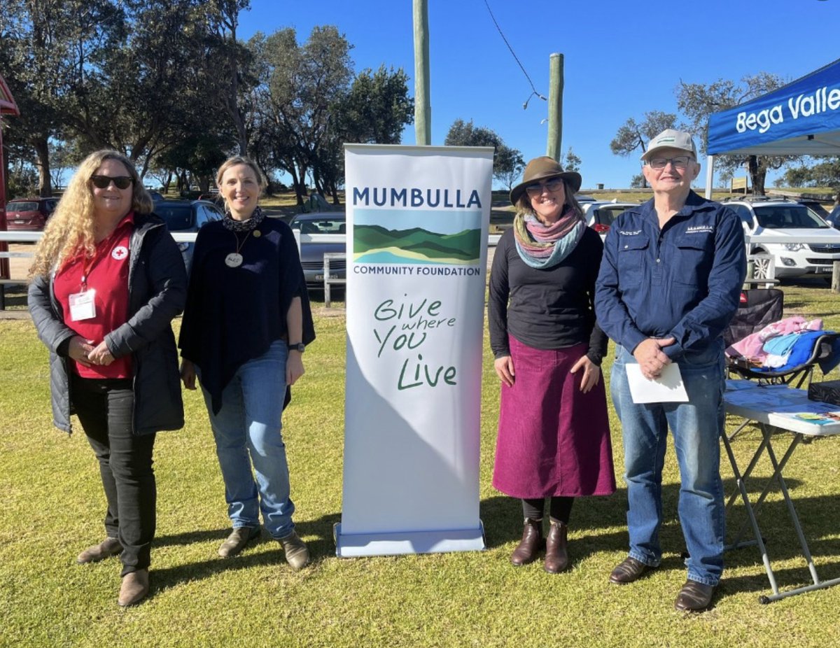 Mumbulla Community Foundation was a proud supporter of the Prepare our People: Community Fun Day event in Eden. The purpose of the event was to unite the community, have fun, and provide essential emergency and disaster preparedness information. It was a glorious day! #CFAus