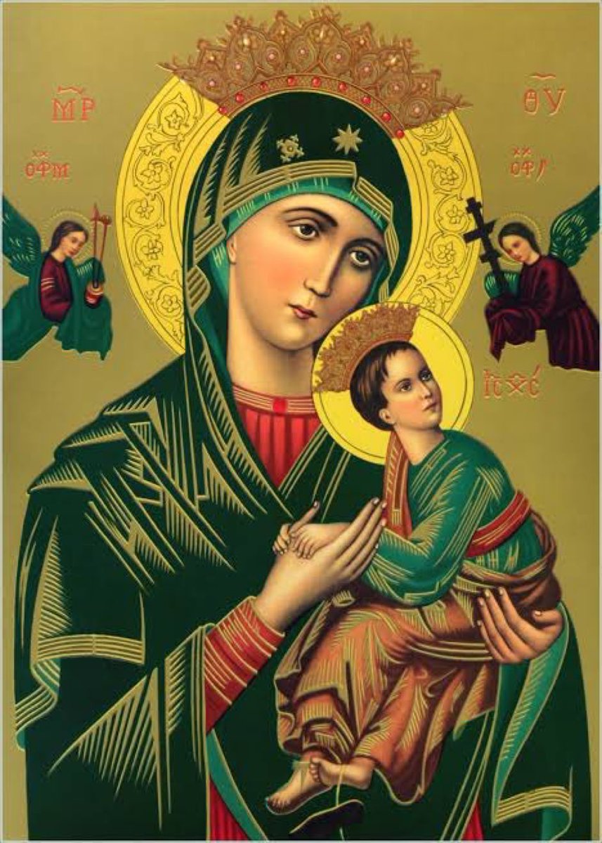 Our lady of perpetual help .👏🏽
#CatholicTwitter