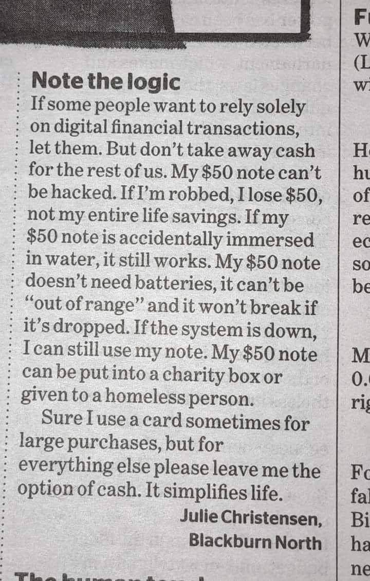 RohithR425's tweet image. Cash is freedom. Use it or lose it💯
#CBDC 
#DigitalID 
#Beastsystem