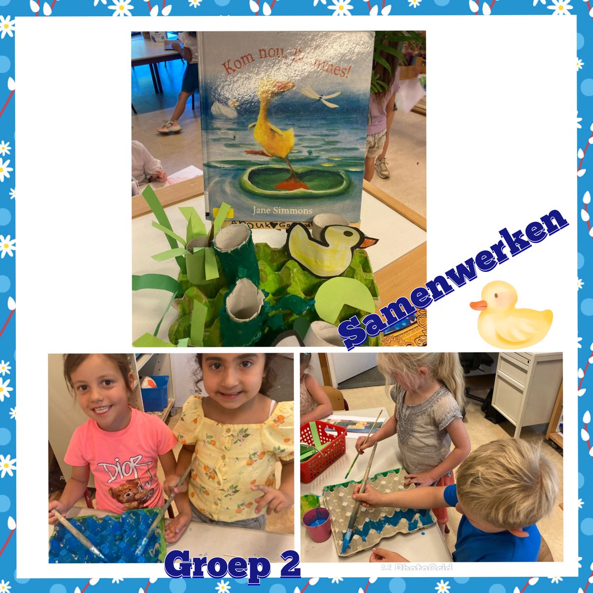 BSDeEvenaar's tweet photo. Met je maatje de sloot van Bommes knutselen. #desloot #groep2 #samenwerken #daltonschool #overleggen https://t.co/IOSoJsS7yD