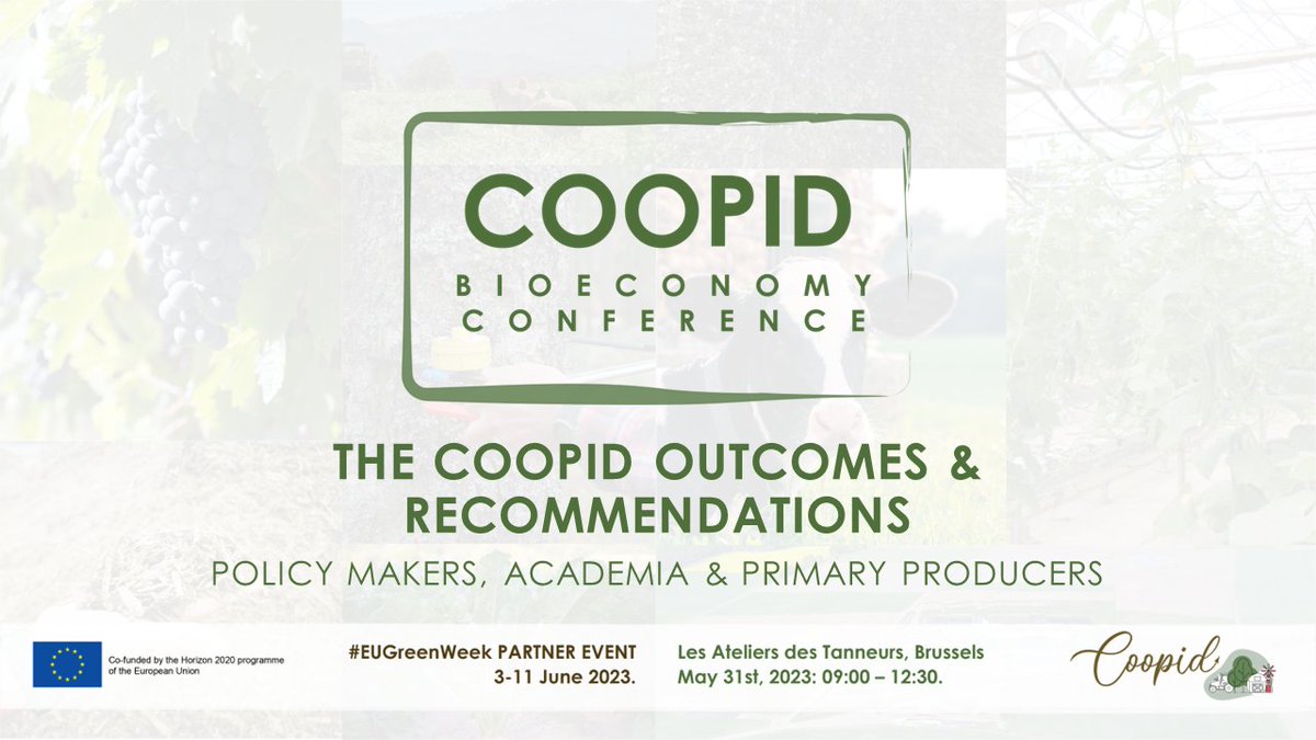 📢 #COOPIDresults 📢#recommendations for #PrimaryProducers #Academia and #PolicyMakers 

Download⏬bit.ly/3PNOyZ5

<a href="/CoopsAgroES/">Cooperativas Agro-alimentarias de España</a> <a href="/innovarum_/">INNOVARUM</a> <a href="/GreenFlex/">GreenFlex</a> @UniboMagazine <a href="/Gaia_Brussels/">Gaia Epicheirein EU</a> <a href="/Gaia_Epixeirein/">GAIA ΕΠΙΧΕΙΡΕΙΝ</a> <a href="/foodbiodk/">Food & Bio Cluster Denmark</a> <a href="/ProAgria/">ProAgria</a> <a href="/MTU_ie/">Munster Technological University</a> <a href="/EUgreenresearch/">EU green research</a> <a href="/HorizonEU/">Horizon Europe 🇪🇺</a> #COOPID <a href="/EUAgri/">EU Agriculture🌱</a>
