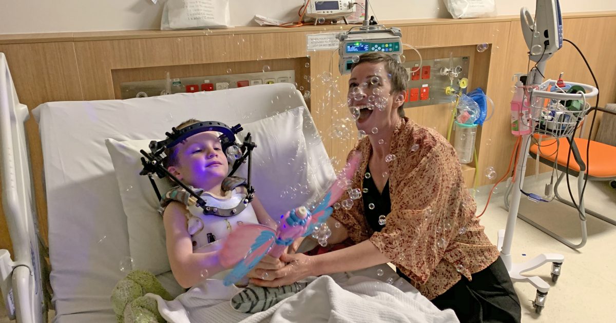 Meet Larah Nicholls, play therapist at Canberra Hospital. Thanks to help from the <a href="/CH__Foundation/">CanberraHospitalFoundation</a> and the skills she's honed over the years, she has a diverse arsenal of tactics, toys and games to improve hospital experiences for young patients ow.ly/jmRB50OWLpi