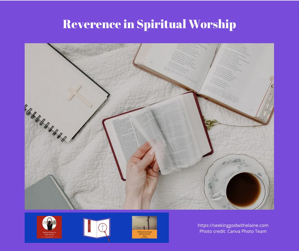 How we worship is very important. This devotional reading looks at how we are to be reverent in worshiping God.

#dailydevotionalreading #disciplesofchrist #spiritualworship
To read, click seekinggodwithelaine.com/reverence-in-s…