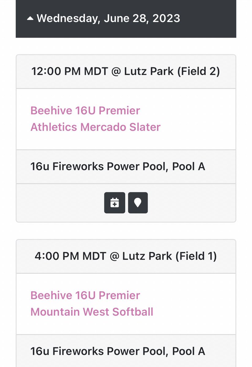 Here is my Colorado Sparkler Fireworks Power Pool Schedule!  Please come watch me (#I9 RHP) &amp; my team! <a href="/GovsSB/">Austin Peay Softball</a> <a href="/KassieD23/">Kassie Stanfill</a> <a href="/VSCCPioneersSB/">Vol State Softball</a> @CoachPena_MTSU <a href="/TNStateSoftball/">TSU Softball</a> <a href="/CoachG_14274/">Genee McRath</a> <a href="/BUKnightsSB/">Bellarmine Softball</a> <a href="/AuburnSoftball/">Auburn Softball</a> <a href="/ChelseaEFarmer/">Chelsea Farmer</a> <a href="/JamieECarr/">Jamie Carr</a> <a href="/caseydickson717/">Casey Dickson</a> <a href="/a_owen4/">Alison Owen Yeske</a>