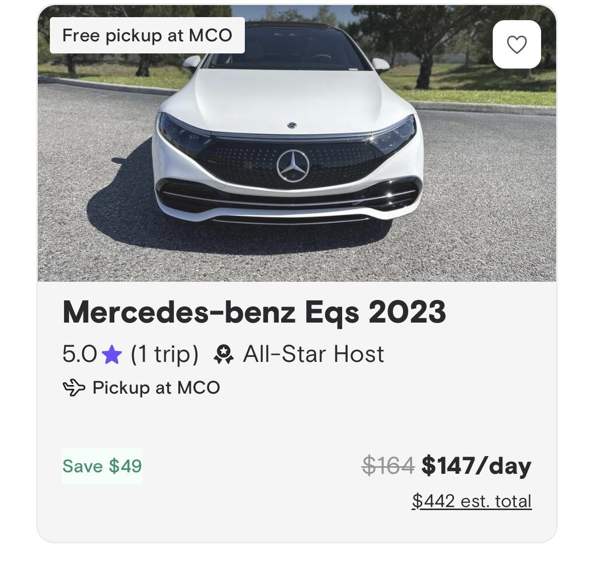 Branden Flasch on Twitter "EV rentals in Orlando on Turo are