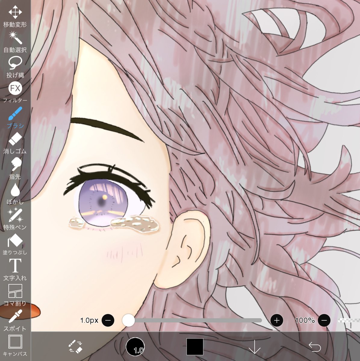 shinohara5382's tweet photo. 涙描けた🥲🥲🥲🥲 https://t.co/GyXKDxdmTK