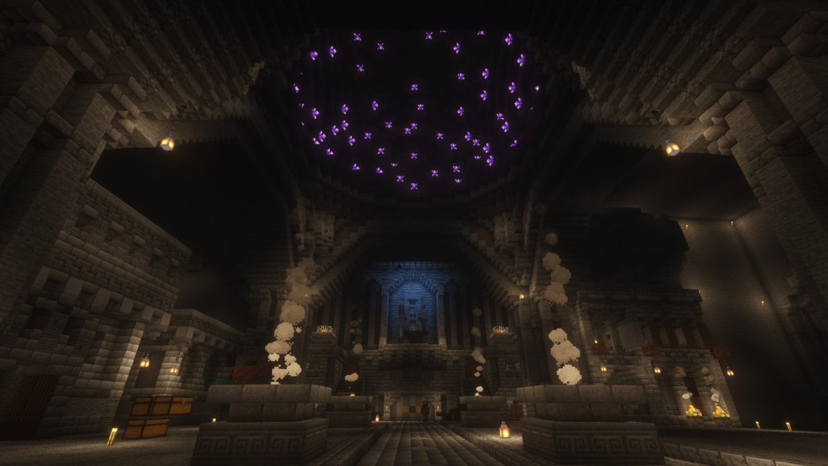 The dwarven halls of Zolbadin, the capital city of the dwarven race on the Loreworks Server.
#Dwarves #Dwarf #MinecraftDwarf #Loreworks