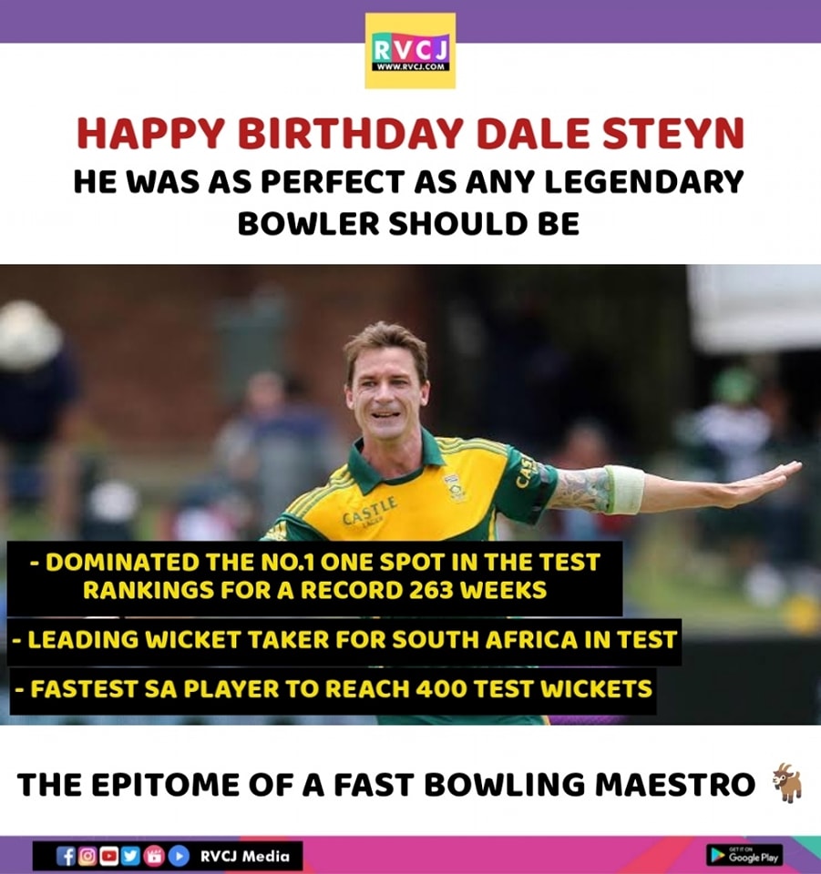 Happy Birthday Dale Steyn    