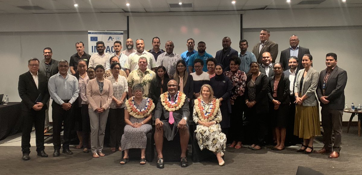 askoltu's tweet photo. #IMPACT-ful progress on #TradeFacilitation in Fiji. #SingleWindows and #digital customs processes are key to save time and trading cost. Honored to launch this together with Hon Deputy PM/Trade Minister and acting UNRC. @UNCTADTrade https://t.co/F52nJNHIOn