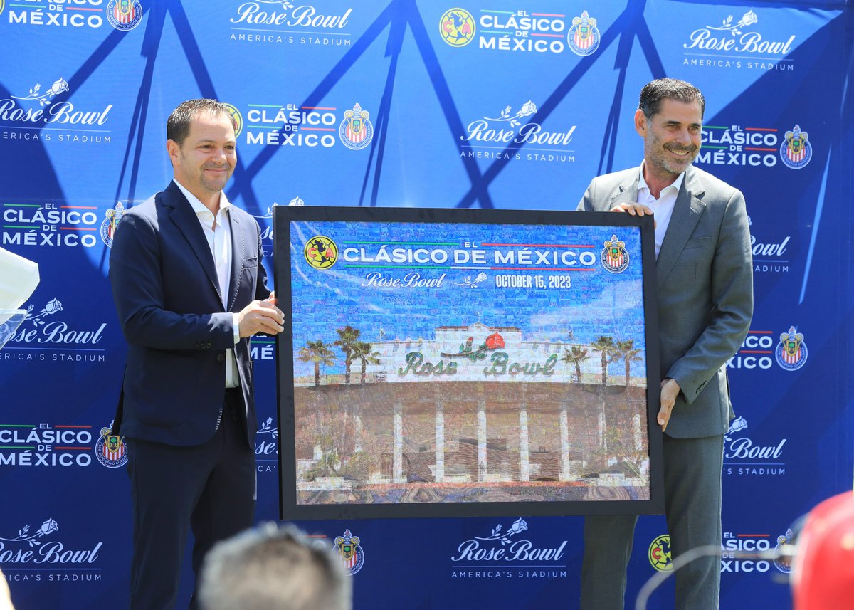 Versión joven del América-Chivas llega al Rose Bowl de Pasadena

Detalles del Superclásico: tinyurl.com/35u58t23