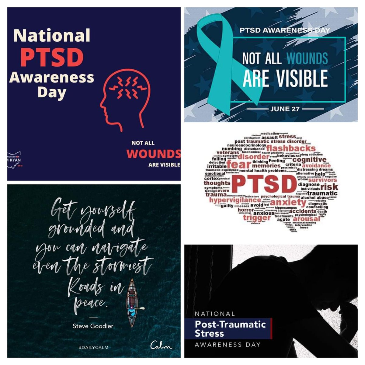 June 27th is National PTSD Awareness Day. #PTSDAwarenessDay