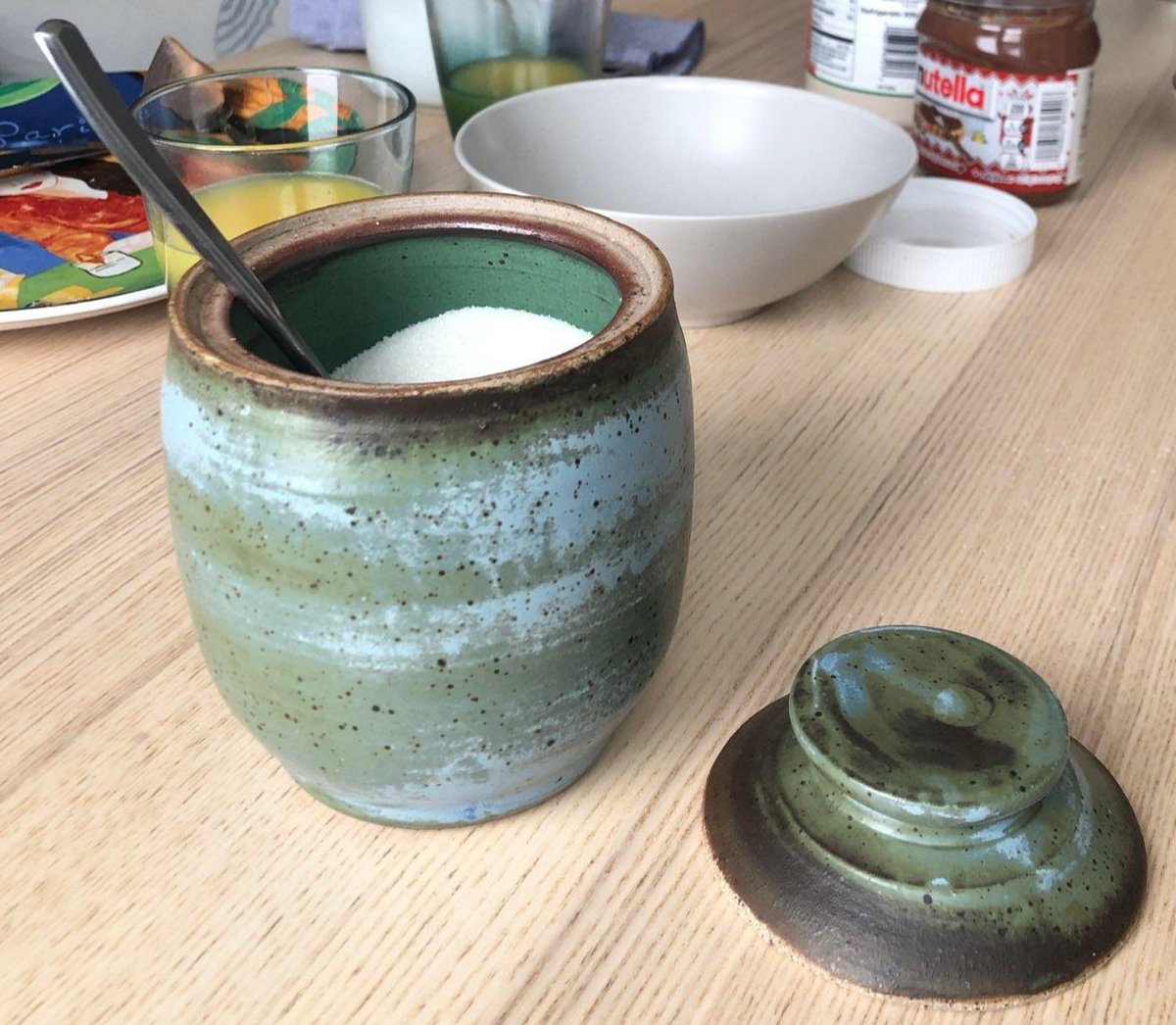 When I give or sell a piece, I ask for photos of them in use. Here are a few fun highlights 🌞