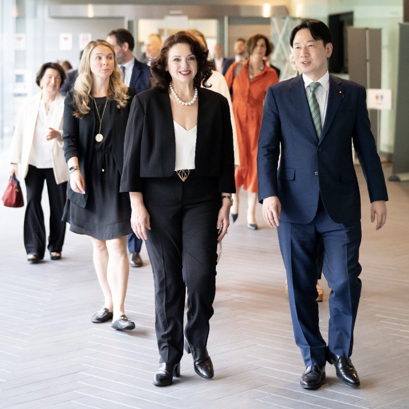 After productive discussions @ #G7 Gender Equality Ministerial, we reiterate our support to strengthen gender mainstreaming & work towards women's economic empowerment. I congratulate & thank @masanobu_ogura & the Government of Japan for their commitment and perfect organisation