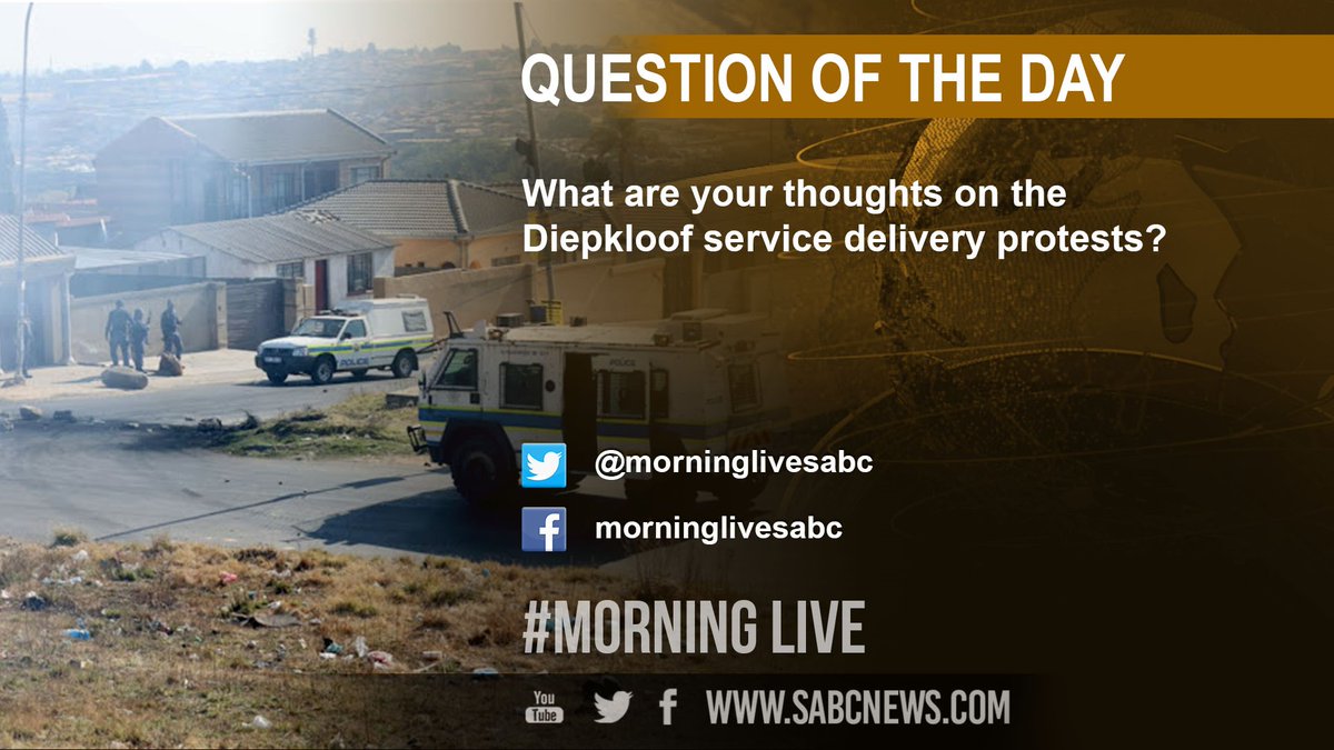 SABC News on Twitter "RT MorningLiveSABC [QUESTION OF THE DAY] What