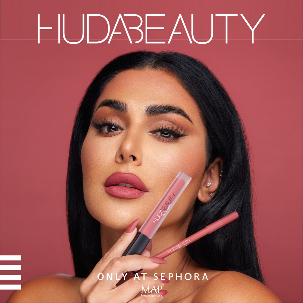 Your favorite cult-beauty brand is finally here in Indonesia! HUDA Beauty is excited to officially be launching in the Indonesian Market. We can't wait to see all the looks you'll create with our products. Available to shop in Sephora Pondok Indah Mall​​ #HudaBeauty #NewAtSephora