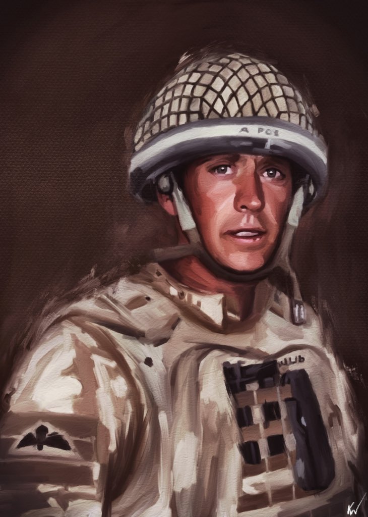 Remembering today W02 Dan Shirley from 13 Air Assault Support Regiment Royal Logistic Corps who fell in Afghanistan on Friday 27 June 2008 who’s portrait is now with his family @13AAssltSpRegt @TheParachuteReg @FelixFund #WeWillRememberThem @poppypride1