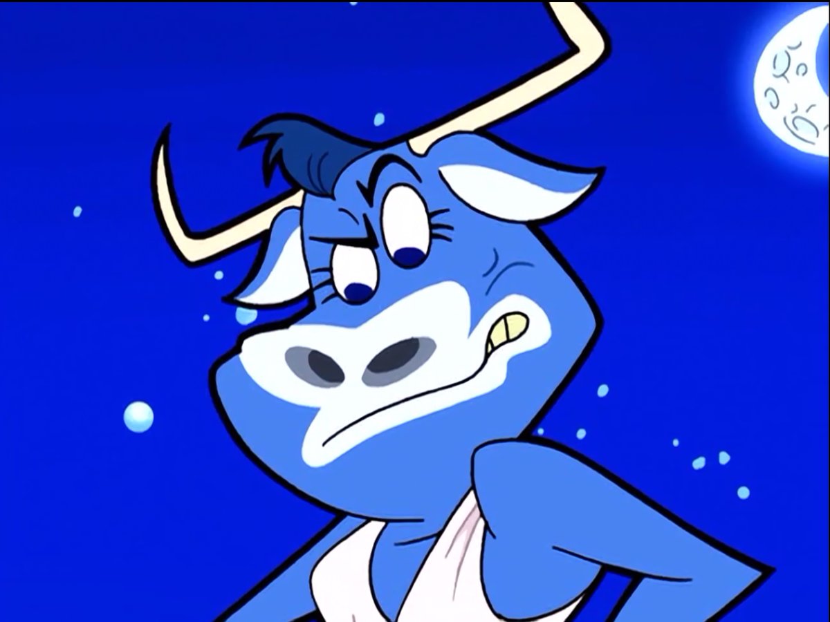 happyfunf3tti's tweet photo. this scene caught me off guard because just hearing her say babe made me think omg wife??? not realizing that in the folklore the ox’s name was actually babe https://t.co/8VXutdZRLG