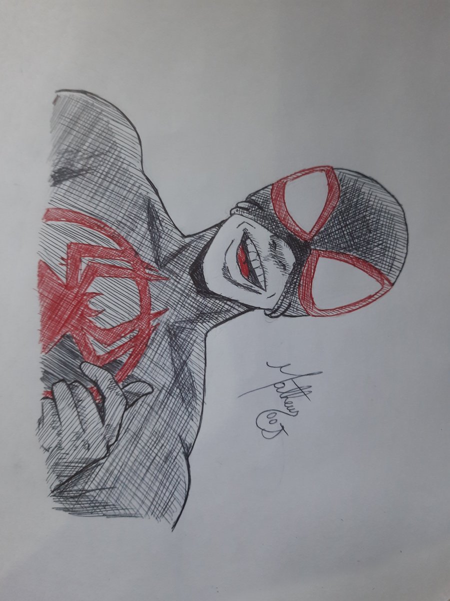 ItsMatheusNG's tweet photo. #aranhaverso2 #MilesMorales #homemaranhaatravesdoaranhaverso #homemaranha #spidermanacrossthespiderverse📷📷 #fanartspiderman #drawing #fanart #desenho #draw #aranhaverso #quadrinhos #hq #gibis #gibi #drawingspiderman #desenhando #marvel #sony #animation #comics https://t.co/SNlRIiIrFh