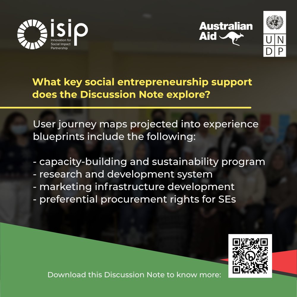 In celebration of Micro-, Small, and Medium-sized Enterprises Day 2023, ISIP is releasing its Social Enterprise Policy Prototyping for the Bangsamoro Autonomous Region of Muslim Mindanao (BARMM).

Download ➡️: bit.ly/sepolicybarmm

#SocialImpactPH #SocEnt #GlobalGoals #MSMEDay