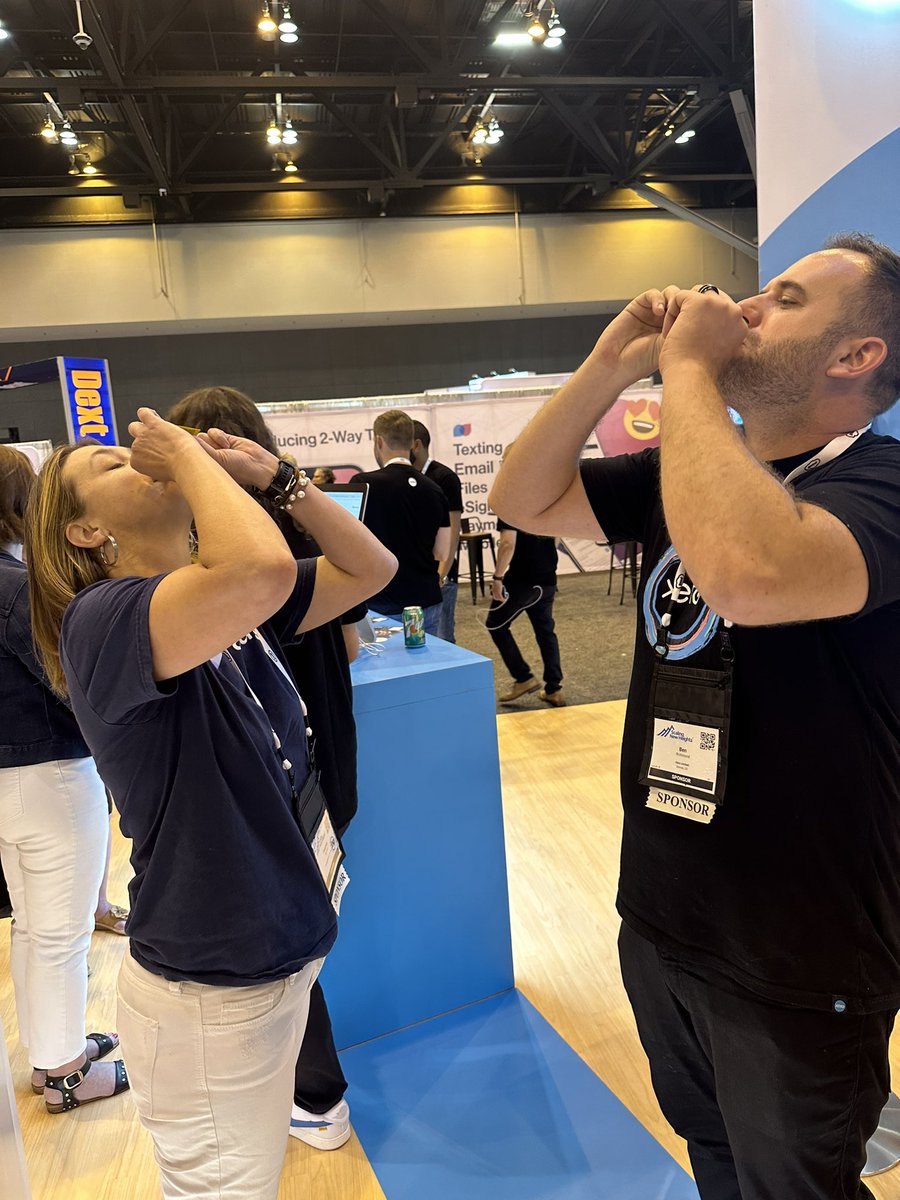 Early shots (vitamin c ;) with <a href="/AguillardAcct/">Amanda Aguillard, CPA</a> at #snh23