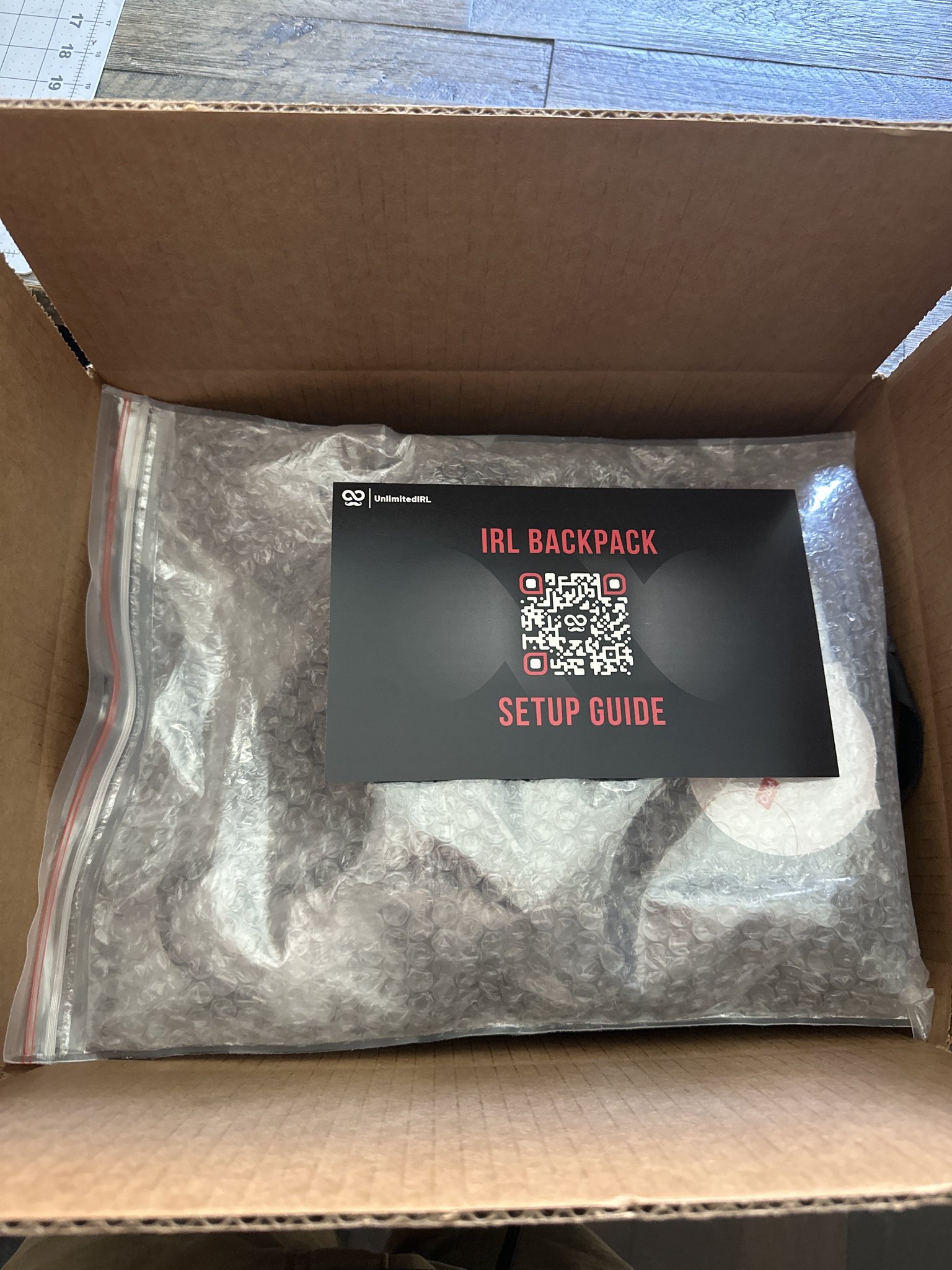 UnlimitedIRL on Twitter "POV Your IRL Backpack has arrived. With