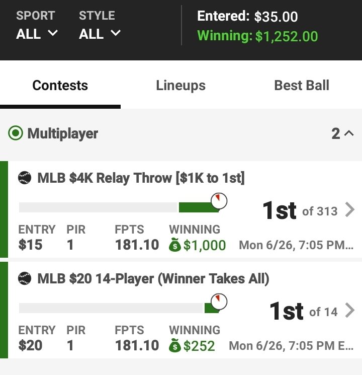 John Laghezza MLB / NFL Moving Averages on Twitter "Here we go yo