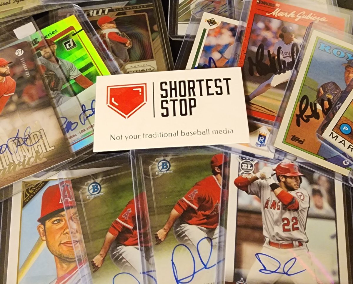 ShortestStop's tweet image. ANGELS WIN SO IM DOING A GIVEAWAY.

Winner gets their choice of a signed baseball card, choices are David Fletcher, Reid Detmers, Patrick Sandoval or Mark Gubicza. 

TO ENTER
FOLLOW ME
RETWEET THIS
LIKE THIS

bonus way to enter in replies