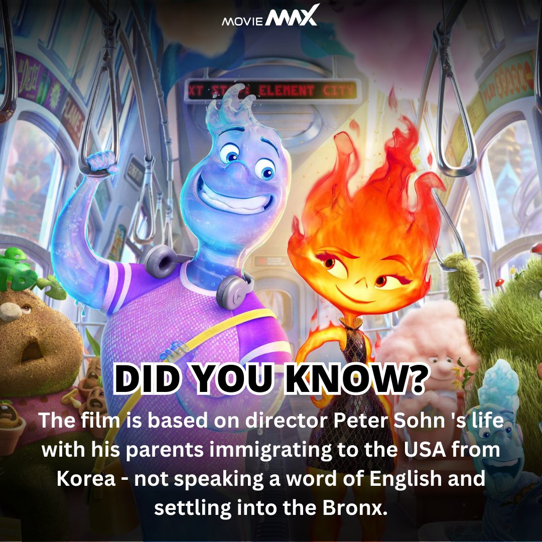 Did you know? #Elemental movie showcases breathtaking visuals.

Book your tickets now at #MovieMax for an unforgettable cinematic experience! 🌿🌊🔥💨 
.
.
.
#ElementalMovie #NaturePower #MoviemaxOfficial #Pixar #Disney #LeahLewis #MamoudouAthie #WendiMcLendonConvey