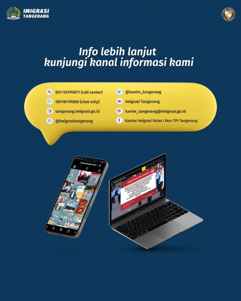 Imigrasi Tangerang tweet media