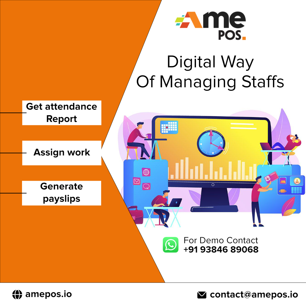 ame_pos's tweet photo. Manage your outlet staffs and their work in just one click. Minimize your time to deal with outlet manpower.
For more details, kindly visit: https://t.co/y3PQWWSceZ
#Amepos #restaurant #restaurantsoftware #clientservice #problemsolution #bestpos #billingsolution #billingsystem https://t.co/VdNAPL0McV