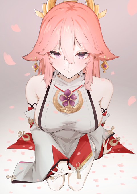 #八重神子生誕祭2023 
八重様生誕祭ということで再掲 