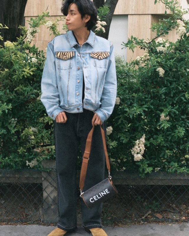 Bts v 2025 denim jacket Bts v 2025 denim jacket