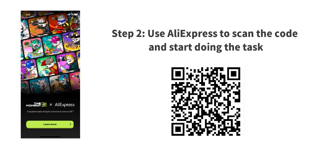 How to complete the tasks? 
🚩The second step is to use AliExpress to scan the code and start doing the tasks.
(Note: You need to sign in to AliExpress first and set up location- Korea)