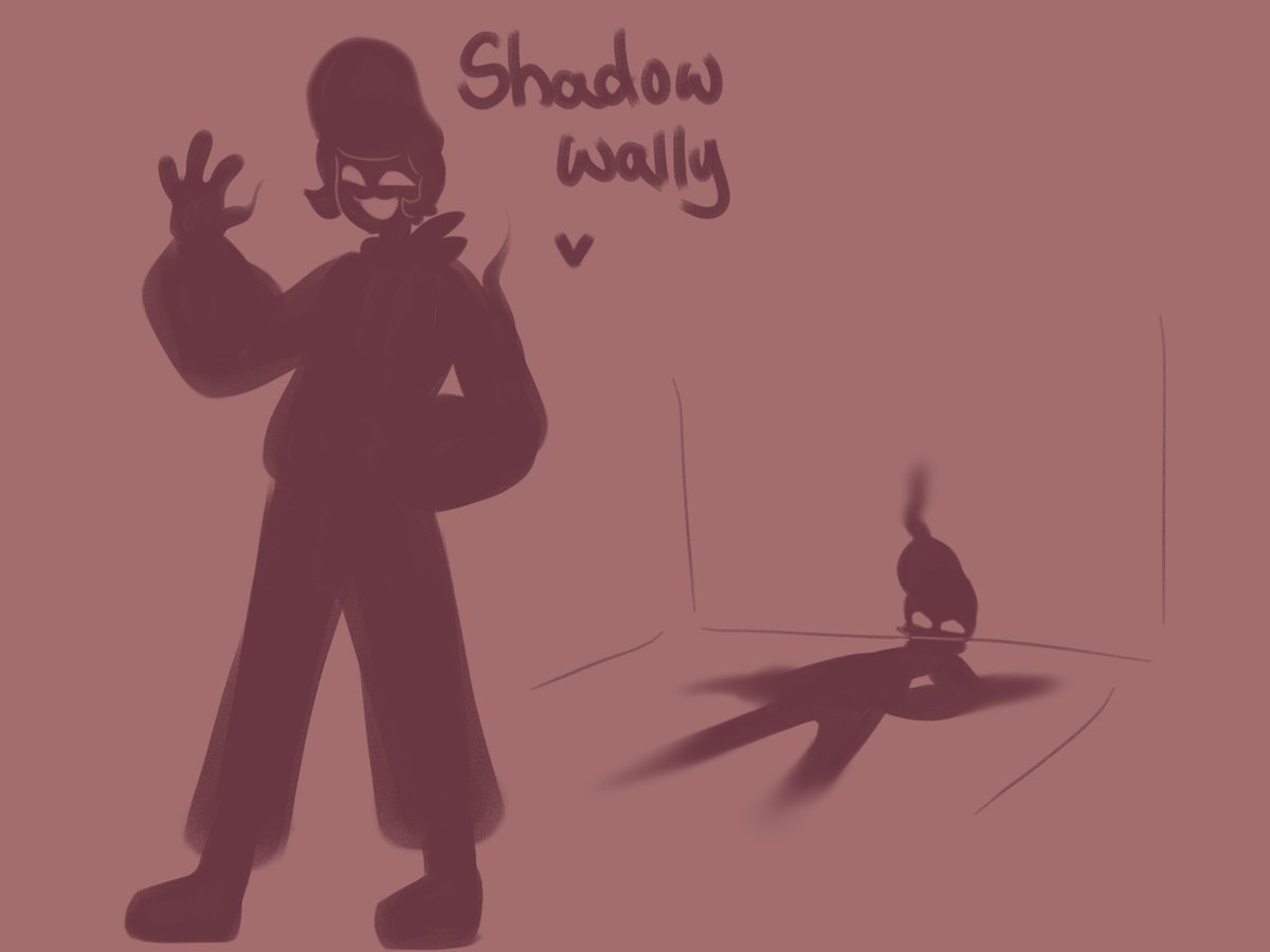 Silly shadow puppet au,,