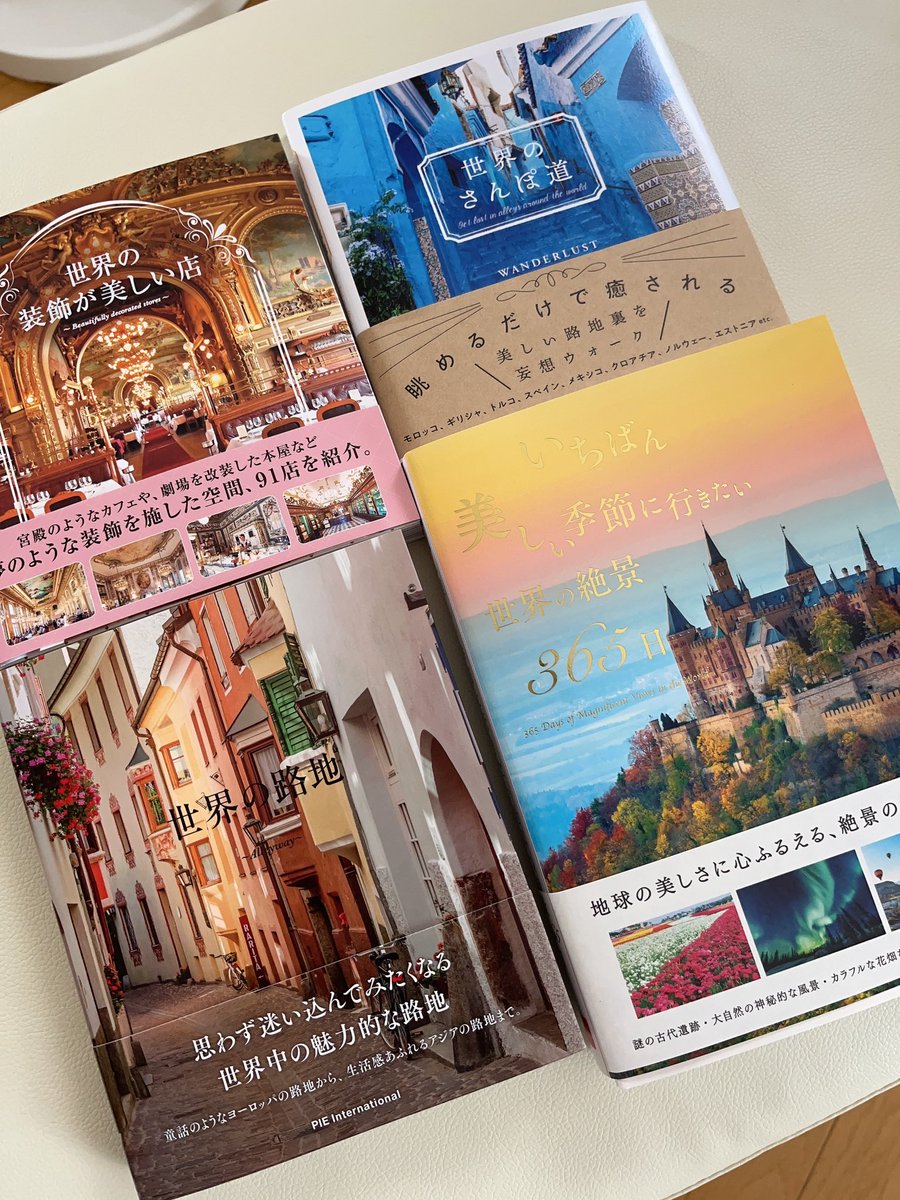 資料にしようと思って買った本届いたけど、表紙から綺麗可愛いテンション上がる～～❤️