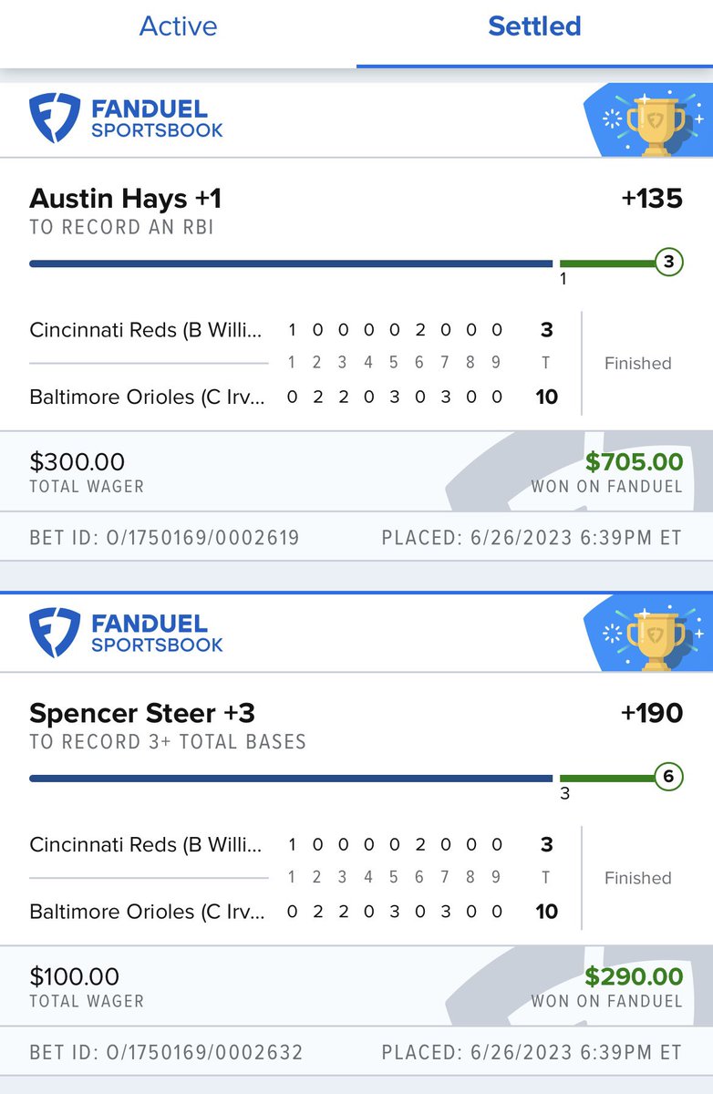 Nice night of #MLB #DFS and #Props