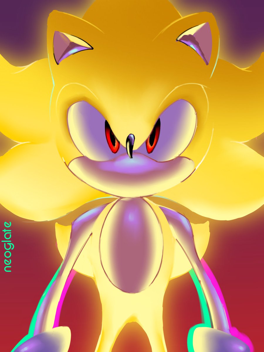 neoglate's tweet photo. Super Sonic

#Sonic #SonicTheHedgehog #Sonic32nd #supersonic #SegaGenesis #sega #Procreate #procreateart #digitalart #DigitalArtist #digitalartwork #digitalpainting #glow #Videogame #videogames #sonicfanart #SonicPrime #SonicSuperstars #SonicMovie3 https://t.co/cO7H4od3KX