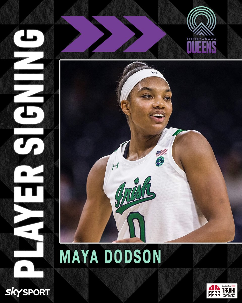 Import Maya Dodson has signed with the Queens! 🚨

Dodson was selected No. 26 overall by the @PhoenixMercury in the 2022 @WNBA draft and was most recently with the @minnesotalynx 👀

➡️ Free agency tracker: bbnz.link/035v8

#SoarWithUs @skysportnz @mydod_15